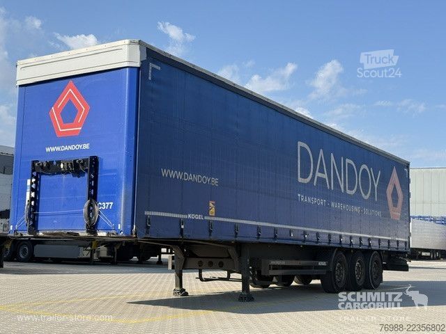 Open oplegger met zeil Kögel Curtainsider Standard