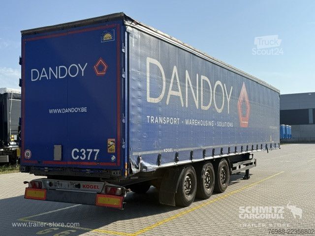 Open oplegger met zeil Kögel Curtainsider Standard