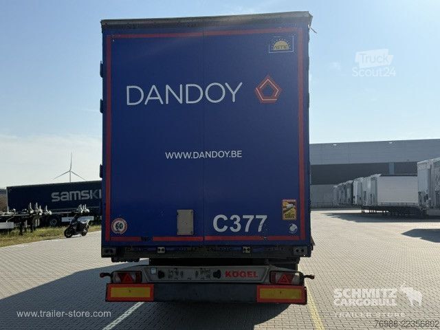 Open oplegger met zeil Kögel Curtainsider Standard