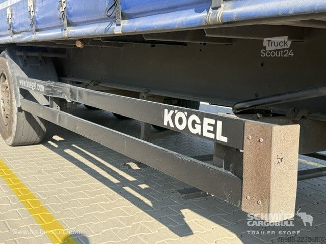 Open oplegger met zeil Kögel Curtainsider Standard