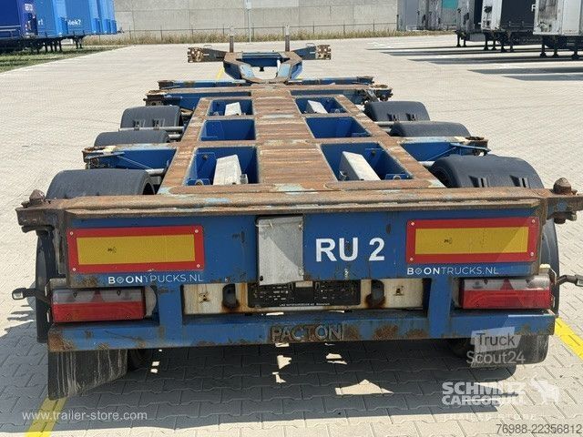 Oplegger Pacton Containerfahrgestell Standard