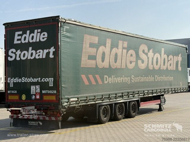 Открытый полуприцеп с тентом Schmitz Cargobull Curtainsider Mega