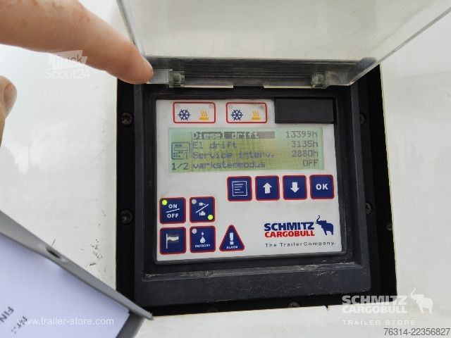Рефрижераторный полуприцеп Schmitz Cargobull Tiefkühler Multitemp Doppelstock Ladebordwand