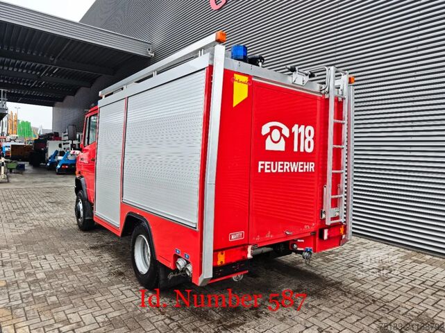 Camión de bomberos Mercedes-Benz 814 DA 4x4 Manual Gerbox Service books!