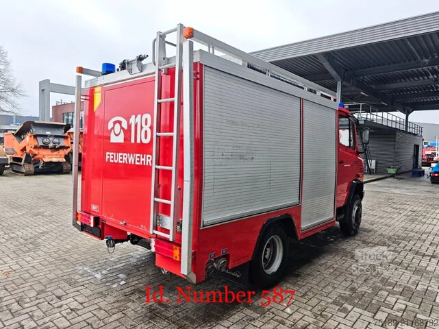 Camión de bomberos Mercedes-Benz 814 DA 4x4 Manual Gerbox Service books!