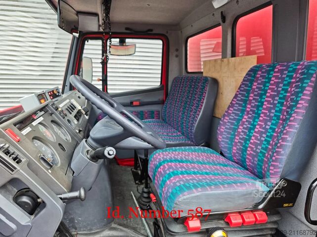 Camión de bomberos Mercedes-Benz 814 DA 4x4 Manual Gerbox Service books!