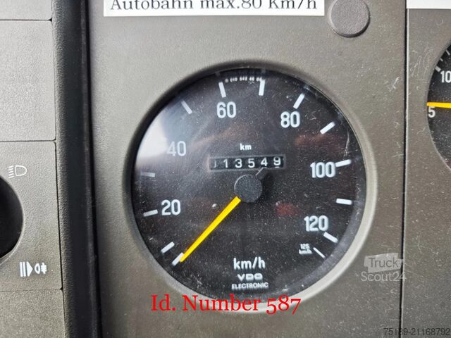 Camión de bomberos Mercedes-Benz 814 DA 4x4 Manual Gerbox Service books!