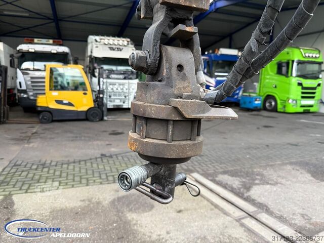 Kipper mit Kran MAN TGA 26.390 6x4, Handgeschakeld, HIAB 144 E-4 Ra...