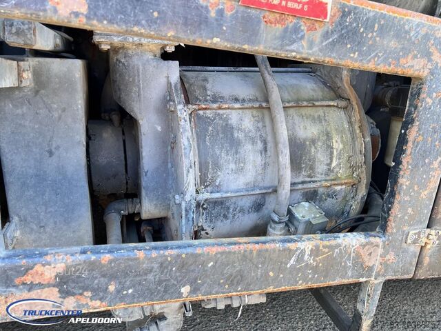 Siurbimo transporto priemonė DAF AS85XC Inox tank ADR, Euro 2, Reduction axle