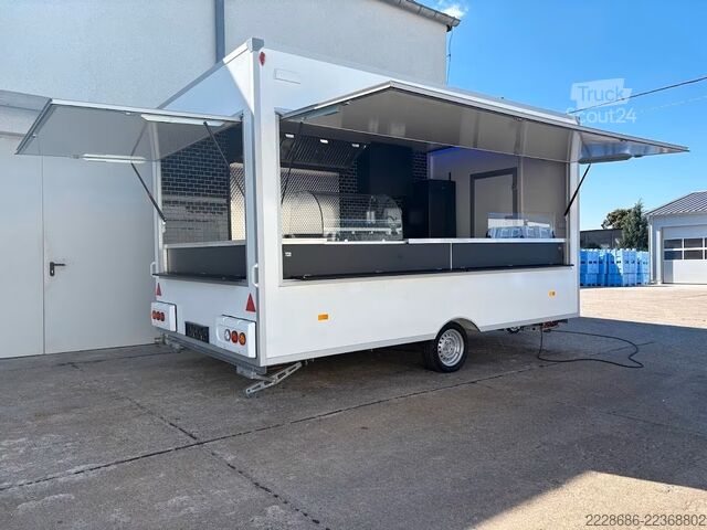 Trailer de vânzare, DISPONIBIL Imediat! Imbissanhänger, Foodtruck, Imbisswagen, SOFORT VERFÜGBAR!