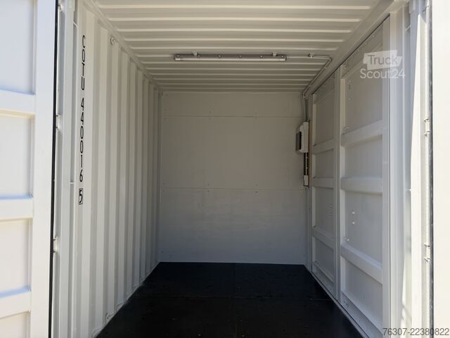   Selfstorage 40 Fuß High Cube mit Licht