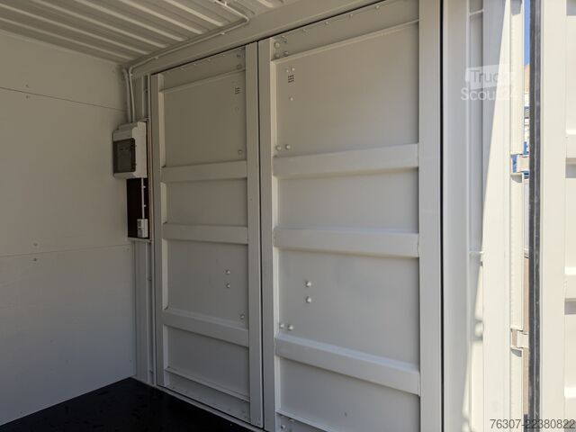   Selfstorage 40 Fuß High Cube mit Licht