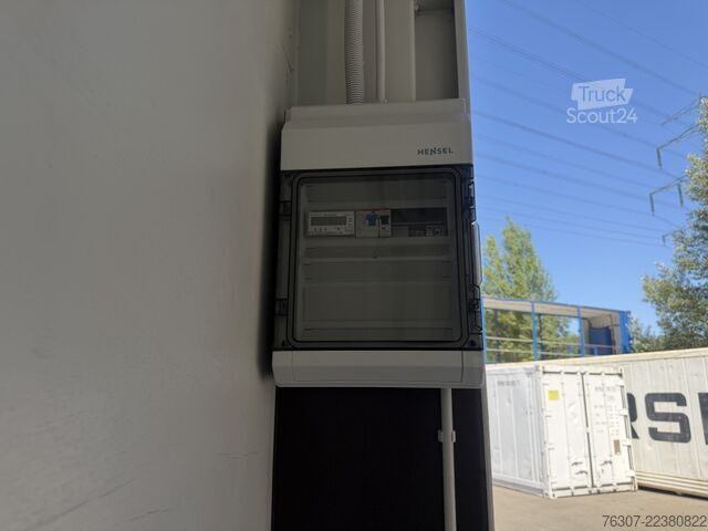  Selfstorage 40 Fuß High Cube mit Licht