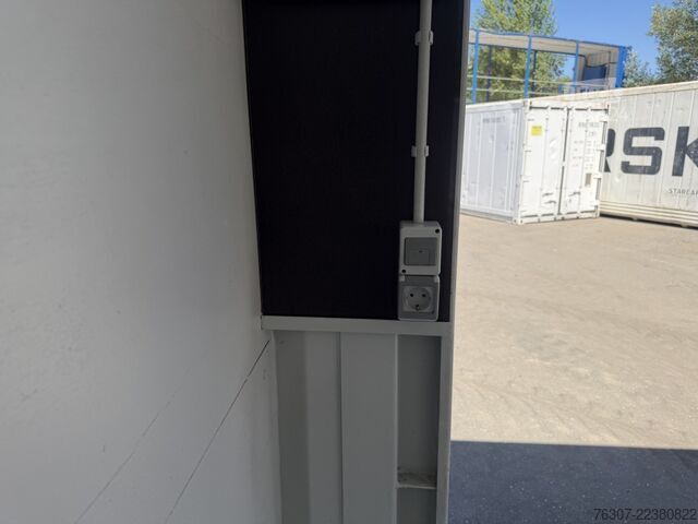   Selfstorage 40 Fuß High Cube mit Licht