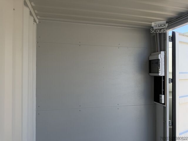   Selfstorage 40 Fuß High Cube mit Licht
