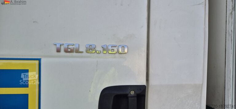 Fourgon isotherme frigorifique MAN TGL 8.160 4x2 Brotkoffer mit Kühlfach nicht fahrbereit ! nicht rollfähig