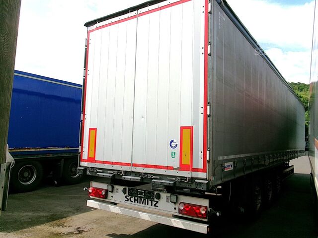 Open oplegger met zeil SCHMITZ CARGOBULL SpeedCurtain 2in1*Alu*Verzinkt*Lift*Edscha*Zert.