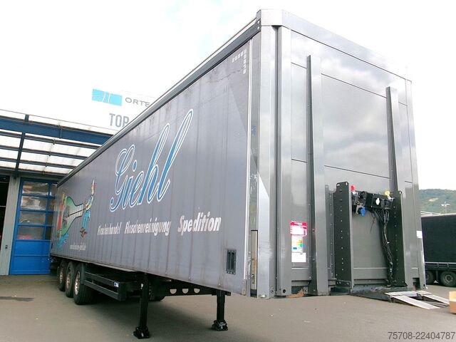 Öppen semitrailer med kapell ORTEN 3-Achs SafeServer*SAF*Lift*Edscha*zertifiziert