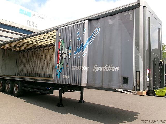 Öppen semitrailer med kapell ORTEN 3-Achs SafeServer*SAF*Lift*Edscha*zertifiziert