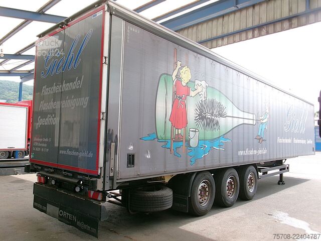 Öppen semitrailer med kapell ORTEN 3-Achs SafeServer*SAF*Lift*Edscha*zertifiziert
