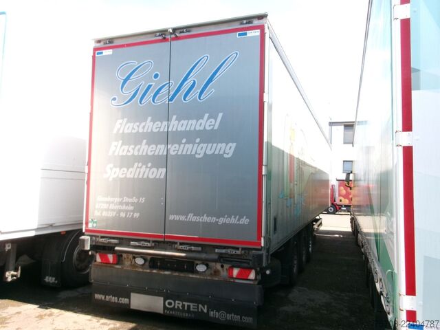 Öppen semitrailer med kapell ORTEN 3-Achs SafeServer*SAF*Lift*Edscha*zertifiziert
