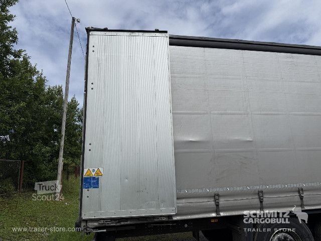 Öppen semitrailer med kapell Schmitz Cargobull Curtainsider Standard