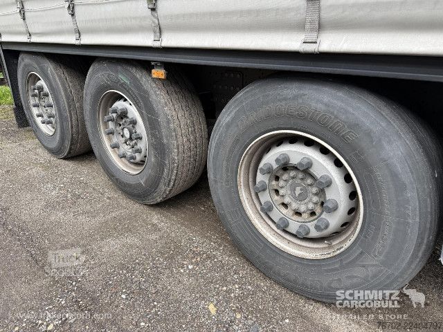 Öppen semitrailer med kapell Schmitz Cargobull Curtainsider Standard