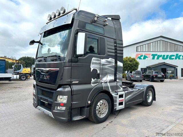 Tracteur routier standard MAN TGX 18.520 mit 2-Kreis-Hydraulik / XXL-Haus