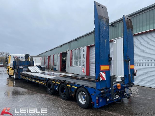 Remorque surbaissée DOLL SH3*Tieflader*Zwansgelenkt*Baggermulde*Radmulde