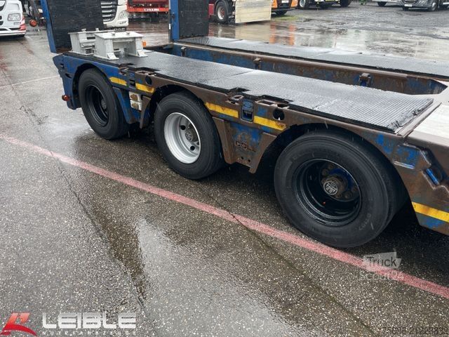 Remorque surbaissée DOLL SH3*Tieflader*Zwansgelenkt*Baggermulde*Radmulde