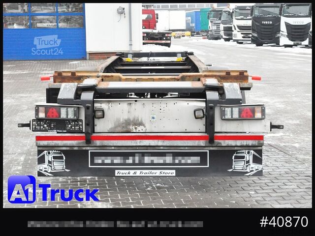 Remorque à bras amovible HUEFFERMANN HTSA 18.77, Tandem, Schlitten, oben gekuppelt,