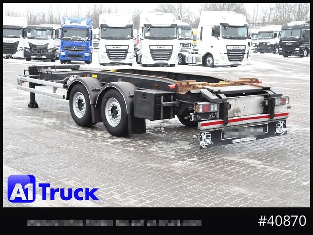 Remorque à bras amovible HUEFFERMANN HTSA 18.77, Tandem, Schlitten, oben gekuppelt,