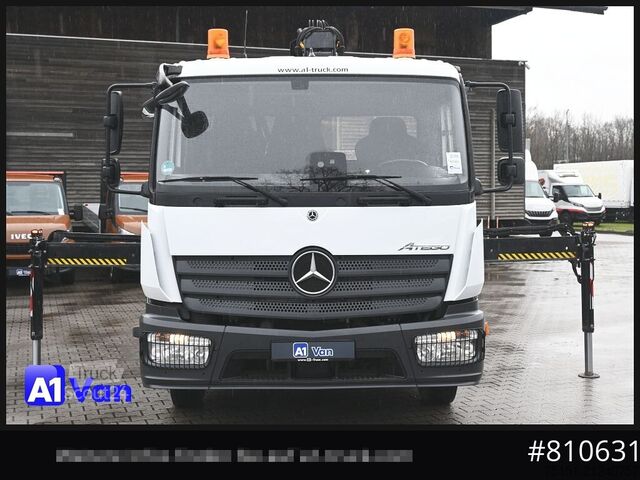 Tipper van MERCEDES-BENZ Atego 823 Kipper Kran, Hiab, Klima, 2x AHK,Meiller