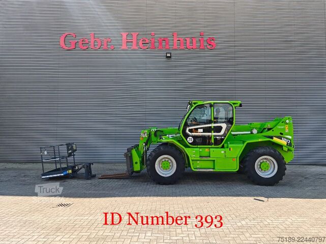 Teleskopinis krautuvas Merlo P120.10 HM Forks + Basket 750 Hours!