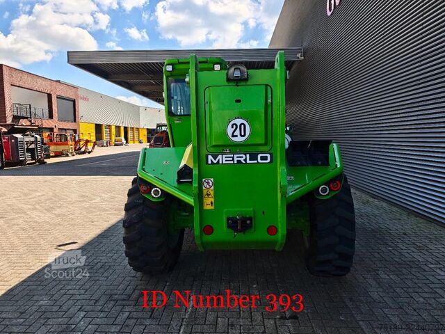 Teleskopinis krautuvas Merlo P120.10 HM Forks + Basket 750 Hours!
