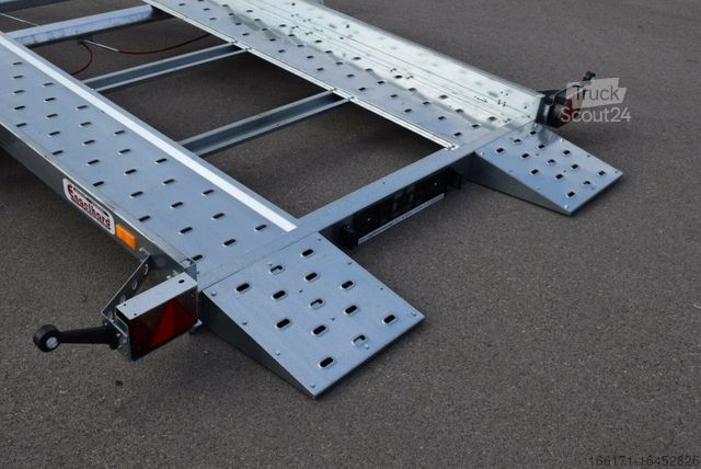 مقطورة ناقلة سيارات TEMARED CAR FLAT 3518 U - 1300/1500/1800kg Autotransport