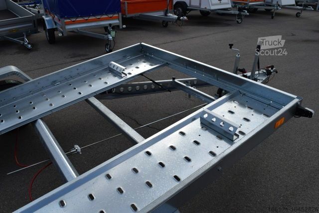 مقطورة ناقلة سيارات TEMARED CAR FLAT 3518 U - 1300/1500/1800kg Autotransport