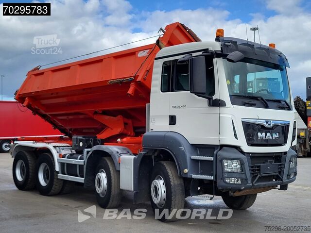 Skraldevogn MAN TGS 35.400 8X4 13m3 CIF Bennes 2-side tipper St...