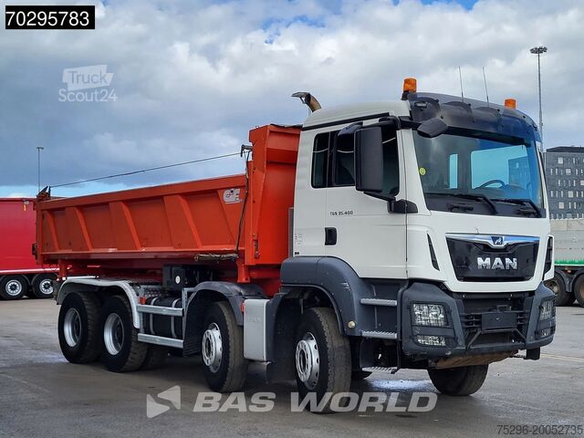 Skraldevogn MAN TGS 35.400 8X4 13m3 CIF Bennes 2-side tipper St...