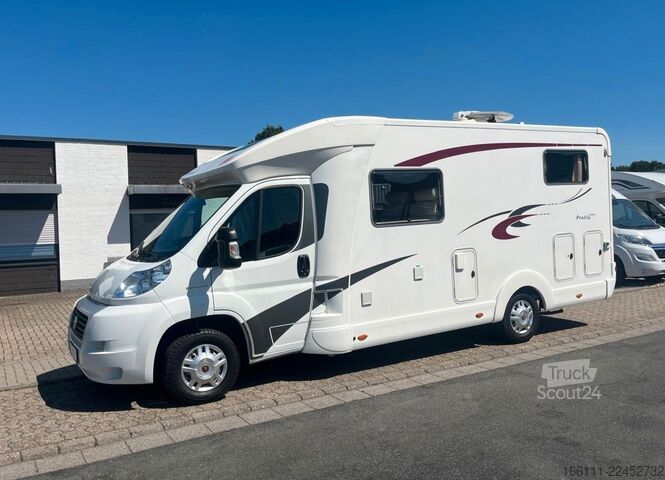 Autocaravana semi-integrada EURAMOBIL Profila T 650 EB - Hub/Einzelbetten - Klima -