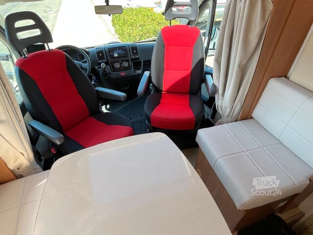 Autocaravana semi-integrada EURAMOBIL Profila T 650 EB - Hub/Einzelbetten - Klima -