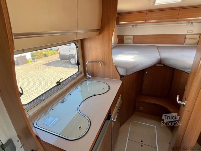 Autocaravana semi-integrada EURAMOBIL Profila T 650 EB - Hub/Einzelbetten - Klima -