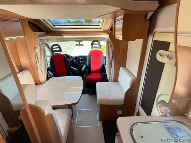 Autocaravana semi-integrada EURAMOBIL Profila T 650 EB - Hub/Einzelbetten - Klima -