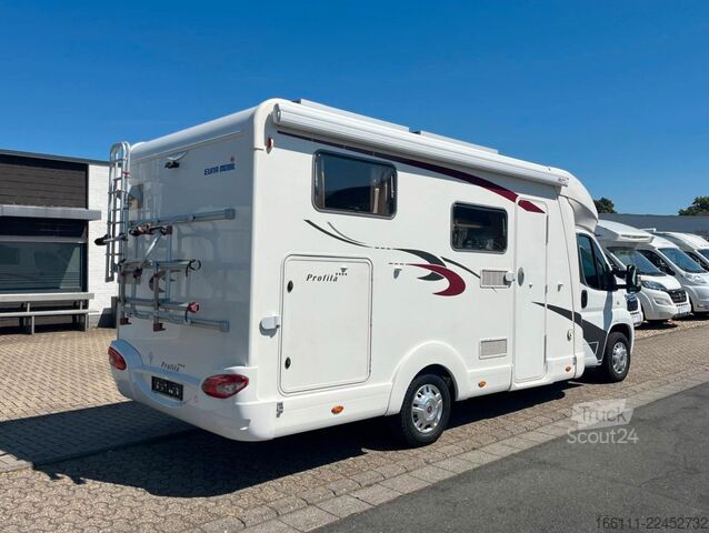 Autocaravana semi-integrada EURAMOBIL Profila T 650 EB - Hub/Einzelbetten - Klima -