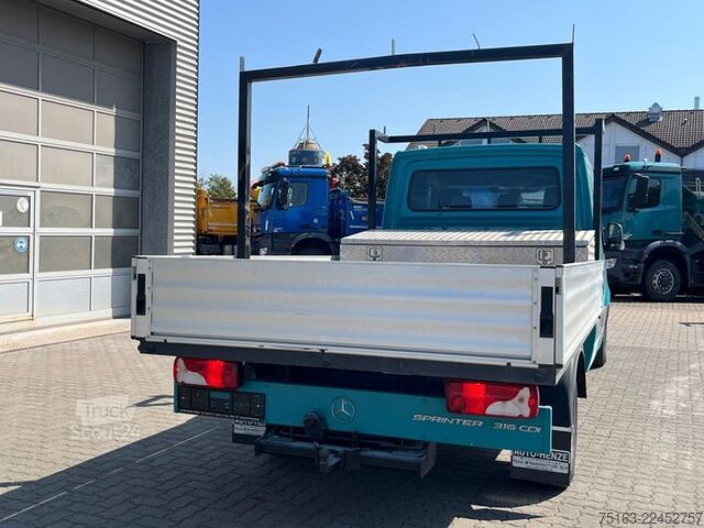 شاحنة صغيرة بيك أب MERCEDES-BENZ Sprinter 316 CDI Pritsche Doppelkabine Klima. Au