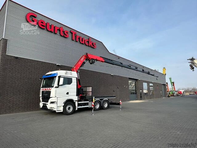 Crane truck MAN TGX 33.510 6X4 TREKKER-BAKWAGEN COMBI + FASSI F...
