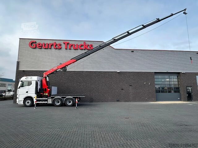 Crane truck MAN TGX 33.510 6X4 TREKKER-BAKWAGEN COMBI + FASSI F...