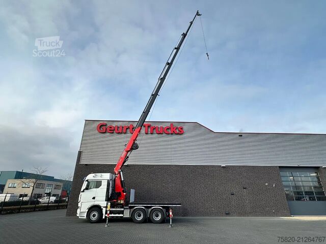 Crane truck MAN TGX 33.510 6X4 TREKKER-BAKWAGEN COMBI + FASSI F...