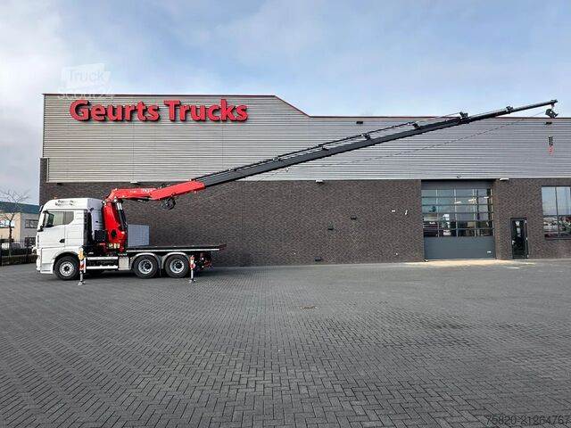 Crane truck MAN TGX 33.510 6X4 TREKKER-BAKWAGEN COMBI + FASSI F...