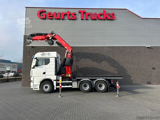 Crane truck MAN TGX 33.510 6X4 TREKKER-BAKWAGEN COMBI + FASSI F...